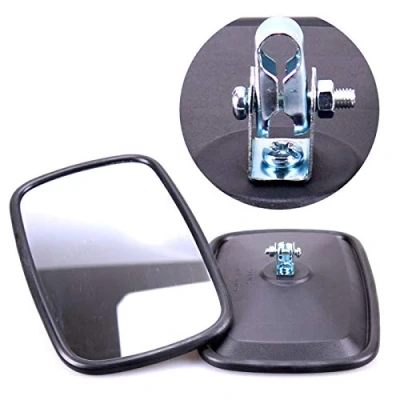Abbildung von TRUCK DUCK® 2x Universal Rückspiegel 232x145mm Außenspiegel Seitenspiegel Set für Traktor Bagger LKW Wohnmobil