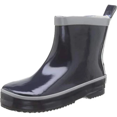 Abbildung von Playshoes Unisex Kinder Gummistiefel Halbschaft Regenstiefel, Uni, 26 EU