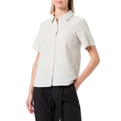 Abbildung von pieces Kurzarmbluse SALLY (1 tlg) Plain/ohne Details