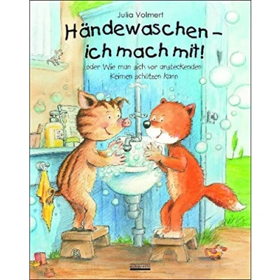 Abbildung von Händewaschen ich mach mit oder Wie man sich vor ansteckenden Keimen schützen kann