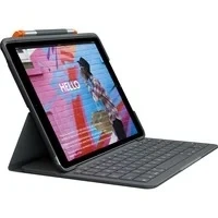 Abbildung von Logitech Slim Folio Apple iPad (2021/2020) Tastaturhülle QWERTZ