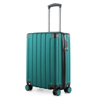 Abbildung von Hauptstadtkoffer Q Damm Handgepäck 54x37x21, TSA, 4 Rollen, Reisekoffer, Hartschalenkoffer, Rollkoffer, Handgepäckkoffer, Bordgepäck Koffer, Aquagrün