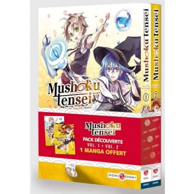 Abbildung von Mushoku Tensei Pack promo vol. 01 et 02 édition limitée: Dont le tome 1 offert