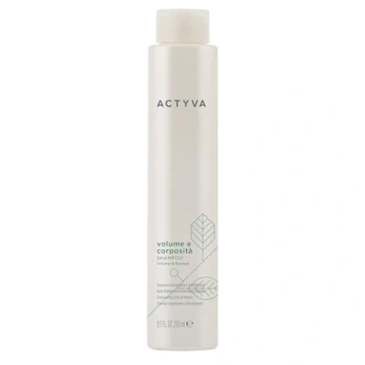 Abbildung von Actyva Shampoo für Volumen und Fülle, feines Haar, mit Leinsamen, ohne Silikon, 250 ml