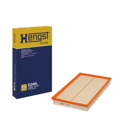 Abbildung von HENGST FILTER E249L Luftfilter 41 206 340 Filtereinsatz OPEL: Vectra B CC, Limousine, Caravan