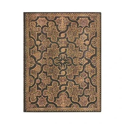 Abbildung von Paperblanks Enigma Le Gascon Flexi Ultra Lined 100 Gsm: softcover, gsm, ribbon marker, memento pouch, book edge printing, no closure