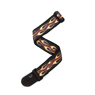 Abbildung von D&#039;Addario 50F09 50 mm Hot Rod Flame, rot