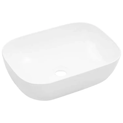 Abbildung von vidaXL Waschbecken 45,5 x 32 13 cm Keramik Weiß