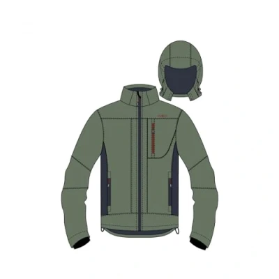 Abbildung von CMP MAN Jacket ZIP HOOD Softshelljacke, Herren, Größe: 46, Salvia