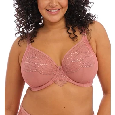 Abbildung von Elomi Damen Priya Bügel BH Plunge, Rosegold, 100FF