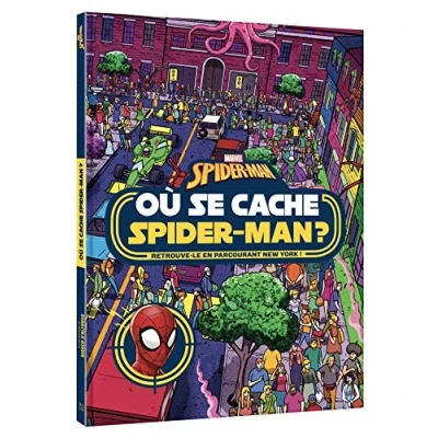 Abbildung von Spider Man Où se cache ? Cherche et trouve Marvel: Retrouve le en parcourant New York !
