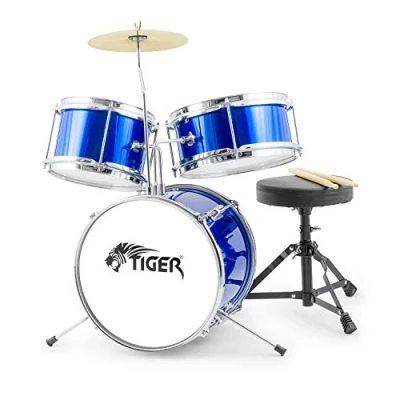 Abbildung von Tiger JDS7 BL 3 teiliges Schlagzeugset Blau