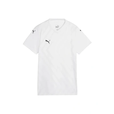 Abbildung von Puma Teamglory FußballTrikot, Damen, Größe: Small, Weissschwarzgrau