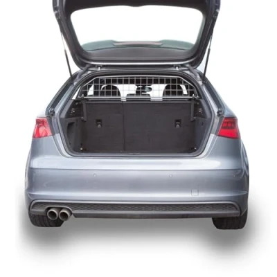 Abbildung von Travall Hundegitter Kompatibel Mit Audi A3 Sportback (2012 2020) TDG1393 Fahrzeugspezifischer Kofferraumschutz, passgenau, Gepäckbarriere, Ladungsteiler, robuster, pulverbeschichteter Stahl