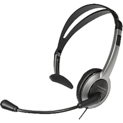 Abbildung von Panasonic RP TCA430E S Headset für KX TGxx Serie, Grau