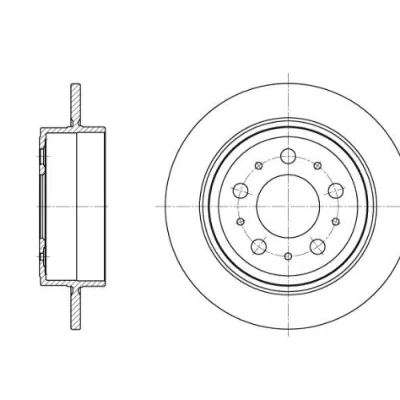 Abbildung von BOSCH 0 986 477 113 Bremstrommel mit Radlager 212 Hinterachse PEUGEOT: 306 Schrägheck, Cabrio, 309 II CITROËN: ZX Schrägheck
