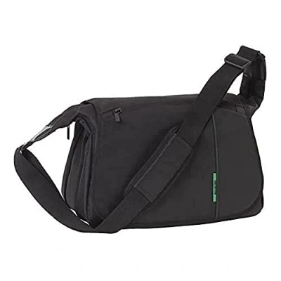 Abbildung von RIVACASE 7450hochwertige gepolsterte SLR Foto Kamera Tasche für DSLR Kameras und Zubehör, kompatibel mit den meisten Spiegelreflexkameras / schwarz grün