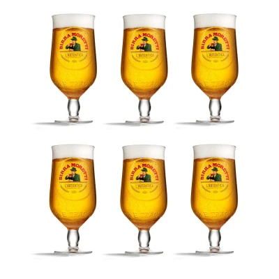 Abbildung von Birra Moretti Biergläser 250 ml 6 Stück