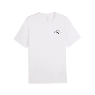 Abbildung von Puma Class T Shirt Mit Grafik Herren Plain White Größe: XL