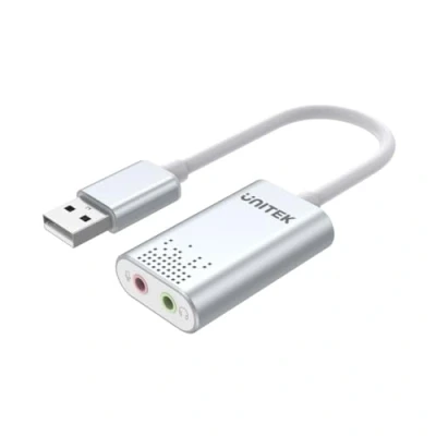 Abbildung von Unitek Y 247A USB Stereo Soundkarte Schwarz