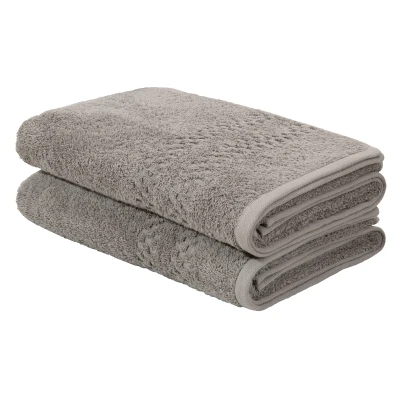 Abbildung von Home affaire Handtuch Set &quot;Regona, Duschtücher (70x140cm), flauschig und weich, 500 gr/m²&quot;, (Set, 2 St., (70x140 cm), Premium Handtücher mit Bordüre, Set, 100% Baumwolle
