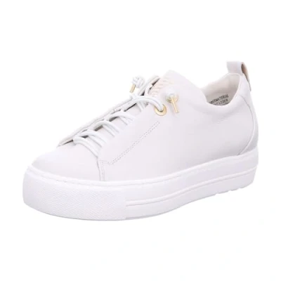 Abbildung von Paul Green Sneaker low, Damen, Größe: 36, Hellgrau/gold Schuhe