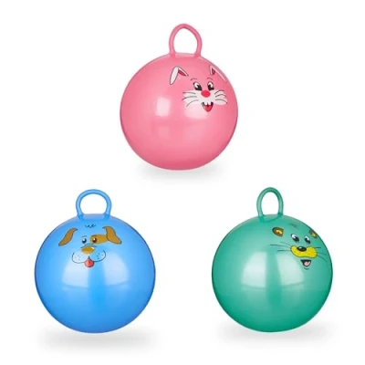 Abbildung von relaxdays Hüpfball 3er Set Kinder