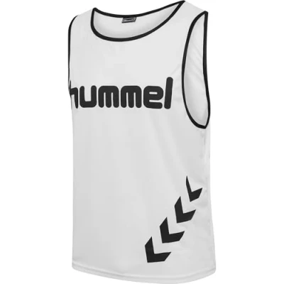 Abbildung von hummel Unisex Kinder lijfje fundamental training bib Leibchen, Weiß, S EU