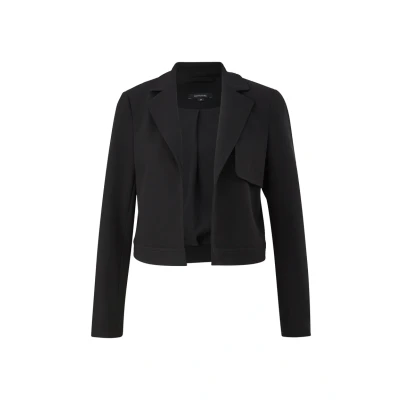 Abbildung von comma Kurzer Blazer AUS Viskosemix Blazer, Damen, Größe: 42, Schwarz