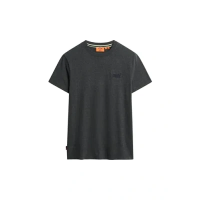Abbildung von Superdry Vintage LOGO EMB Tshirt basic, Herren, Größe: XXL, Eclipse navy olive feeder