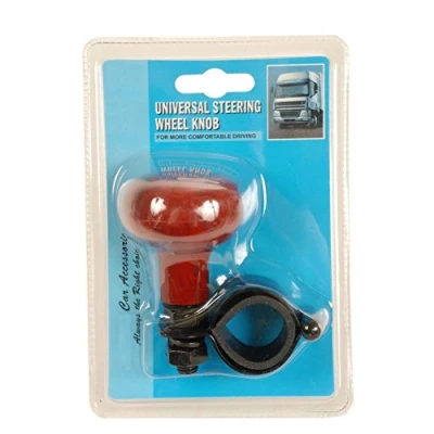 Abbildung von All Ride LENKRADKNAUF HOLZ OPTIK Steuerknopf Lenkknauf Lenkradknopf Lenkeradapter, (Lenkhilfe Fixlenker)