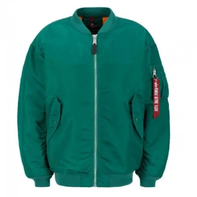 Abbildung von Alpha Industries MA1 CORE WMN Bomberjacke, Damen, Größe: M/L, Jungle green