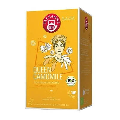 Abbildung von Teekanne Selected Queen Camomille Bio Luxury Cup Pyramidenbeutel 24g