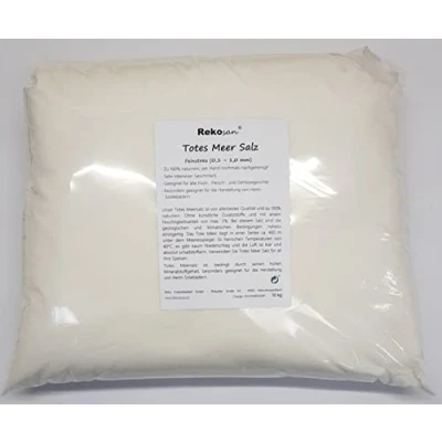 Abbildung von Rekosan ® Totes Meersalz Feinstreu 0,1 1,0 mm, 10 kg aus Jordanien (Speisesalz/Badesalz)