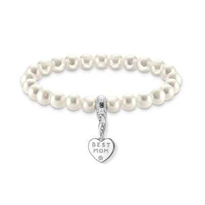 Abbildung von THOMAS Sabo Damen Schmuck Set Armband Charm Anhänger 925 Sterlingsilber SET0610 082 14 L19