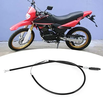 Abbildung von Qiilu Kupplungsseil, Schwarz Pit Dirt Stroke Bike Einstellbare Motorkupplungskabel für 110ccm 125ccm 140ccm 4 Takt Fahrräder