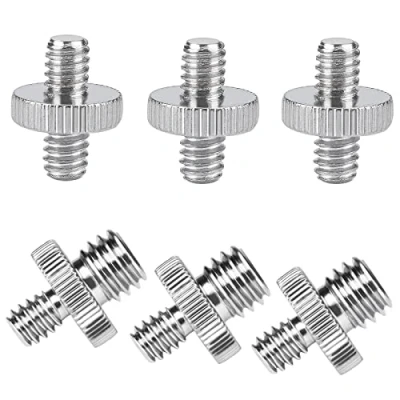 Abbildung von Nutmanel 1/4 Zoll Männlich auf Schraube 3/8 Kamera Schrauben Adapter für Stativ,