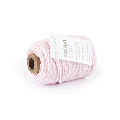 Abbildung von Vivant Koord Katoen fijn roze 50 MT 2MM