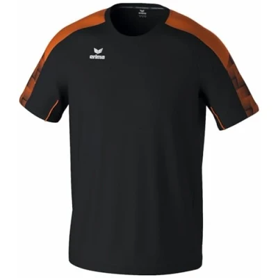 Abbildung von Erima Herren EVO Star leichtes T Shirt (1082410), schwarz/orange, L