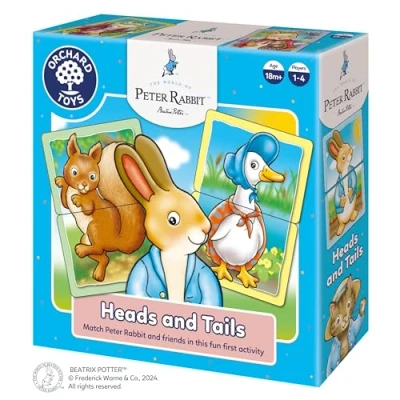 Abbildung von 2 in 1 Lernspiel, 18+ Monate, Peter Rabbit, Obstgarten