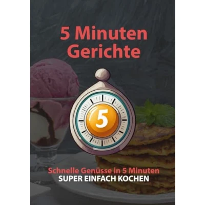 Abbildung von Super einfache 5 Minuten Gerichte: Schnell, gesund und lecker: Schnelle Genüsse in