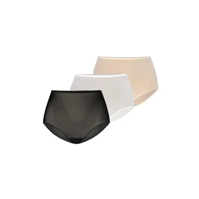 Abbildung von Teyli 3 PACK Shapewear, Damen, Größe: Large, Black/white