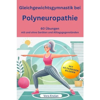 Abbildung von Gleichgewichtsgymnastik bei Polyneuropathie 60 Übungen mit und ohne Geräten Alltagsgegenständen