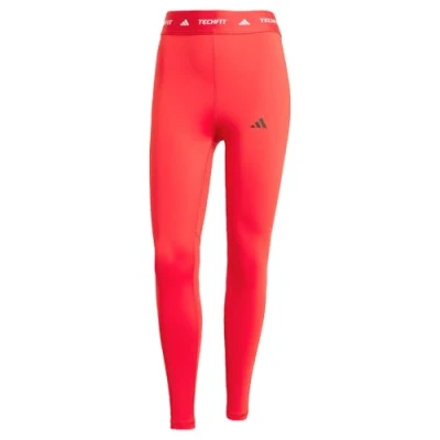 Abbildung von adidas Damen Techfit 7/8 Leggings, Pure Ruby, XL