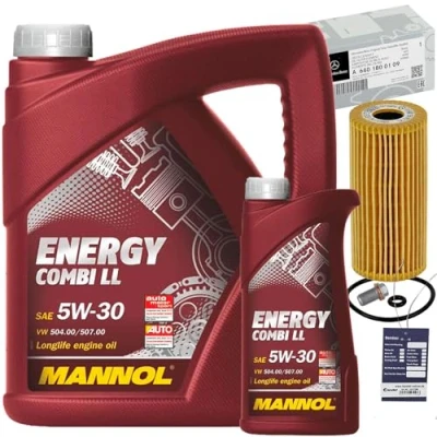 Abbildung von Ölfilter + 5W30 Öl A B Klasse CDI W169 W245 VANEO 414