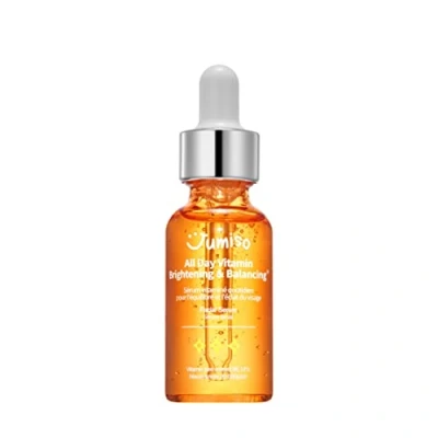 Abbildung von JUMISO All Day Vitamin Serum, Brightening &amp; Balancing Facial Mother&#039;s Day, Gift, C, A, B, D, E, Serum with Vitamin, Korean Skincare, Vegan serum,1.01 fl oz