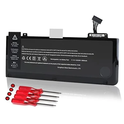 Abbildung von BIUBOTY A1278 Battery MacBook Pro 13 Early &amp; Late 2011 Mid 2012 2010 2009 A1322 für Mac Book Inch Zoll 661 5229 5557 Mc700ll Mc374ll Akku Laptop Ersatz Hohe Kapazität 6000mAh