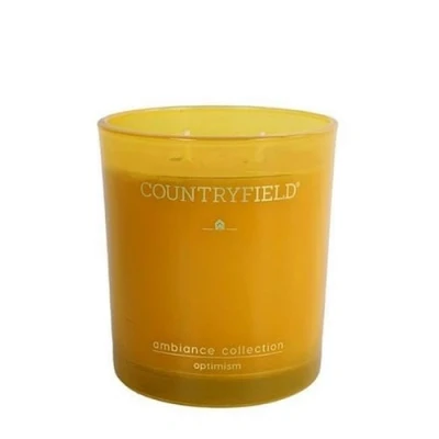Abbildung von Countryfield Duftkerze Optimism S 24h Gelb