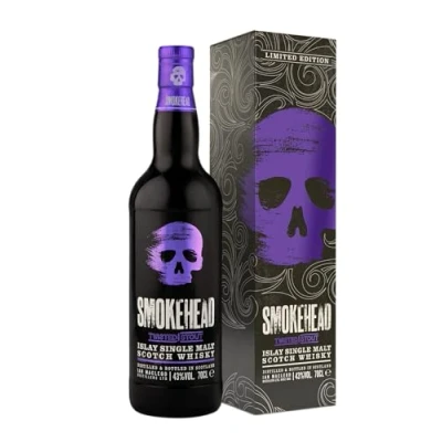 Abbildung von SMOKEHEAD TWISTED STOUT Islay Single Malt Scotch Whisky Ex Bourbonfässer und Stoutfässer 43% vol. 0,7l