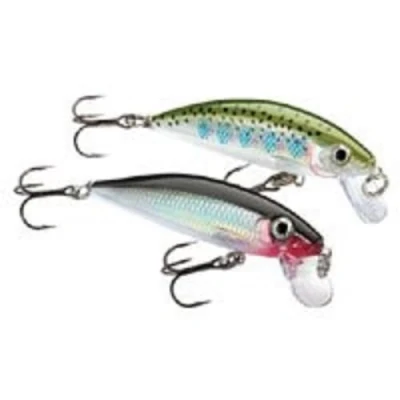 Abbildung von Rapala X Rap Countdown Angelköder Angelzubehör aus Balsaholz Süßwasser Spinnköder Lauftiefe 0.9 1.5m Fischköder 7cm, 10g Hergestellt in Estland Glass Ghost